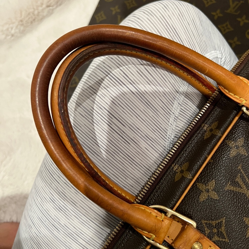 LOUIS VUITTON Porte Documents Voyage Briefcase Handbag Monogram Canvas Leather - Picture 9 of 16